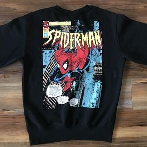 NWOT Marvel Spider-Man Themed Sweater Size Medium